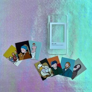 Art Frame Transparent iPhone Case